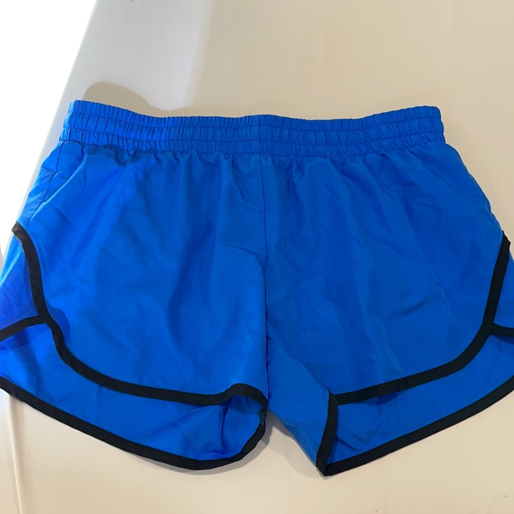 Athletic Works blue shorts.